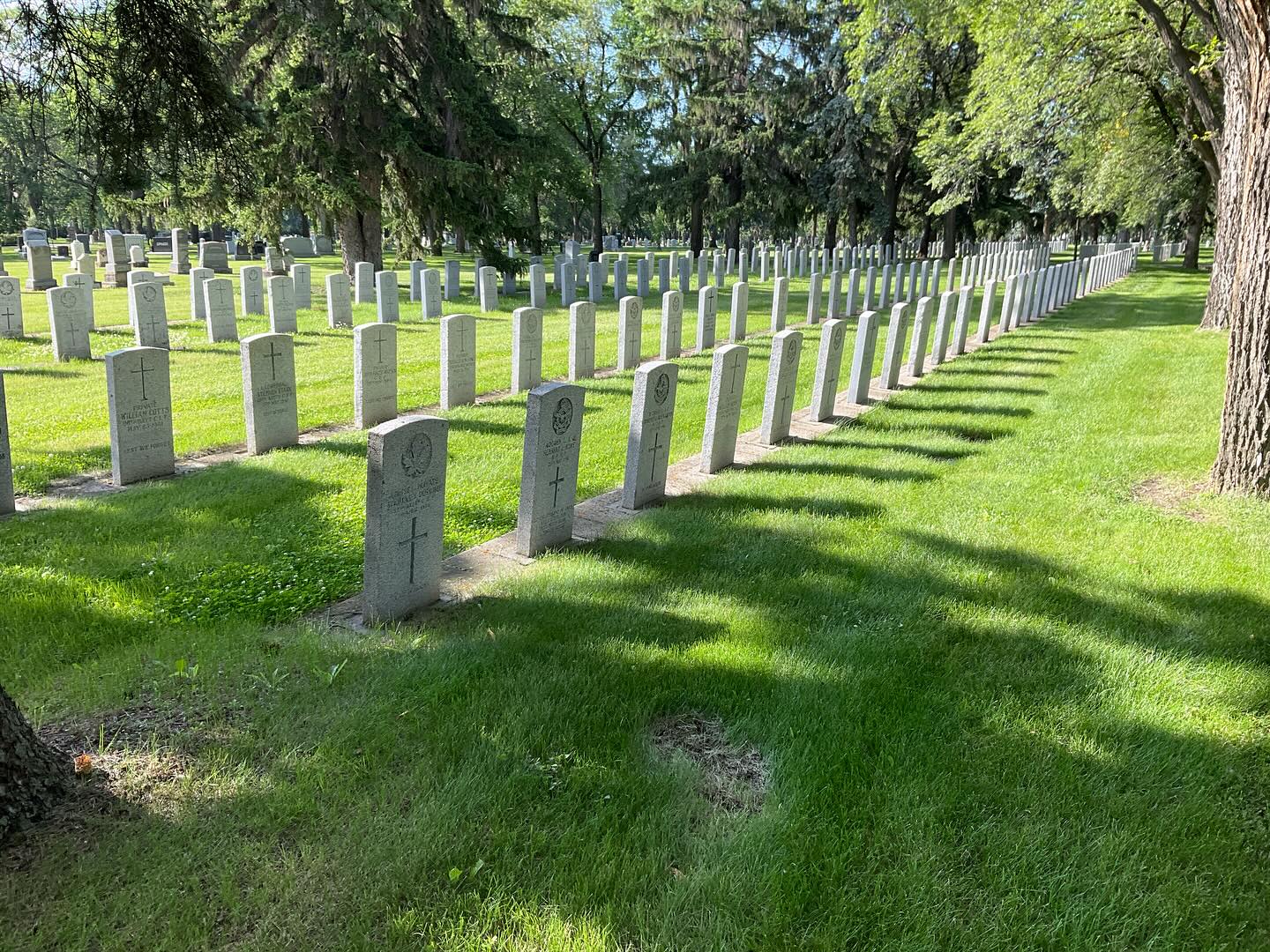 Volunteers working together to maintain and beautify Bradwell Cemetery grounds