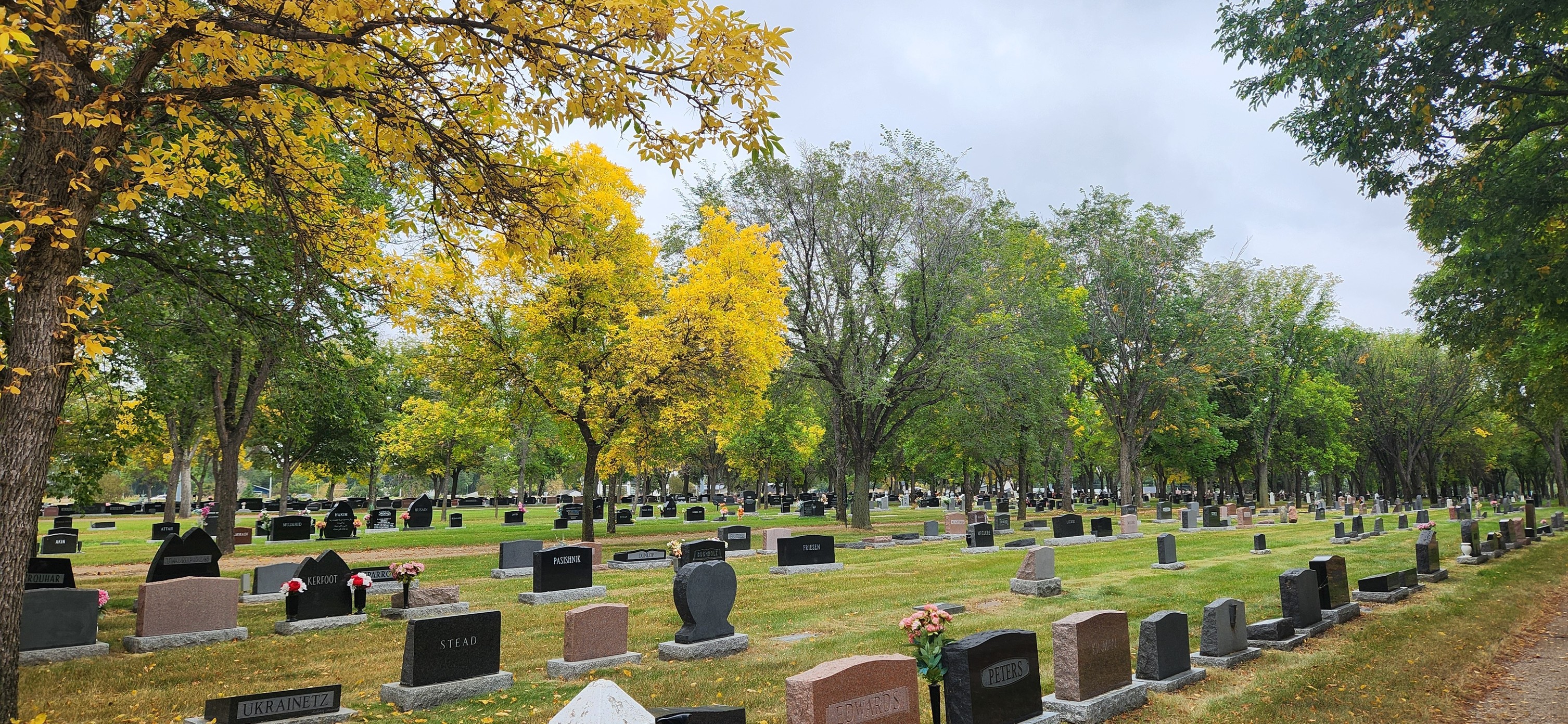 Community members gathered at Bradwell Cemetery for a Remembrance Day ceremony